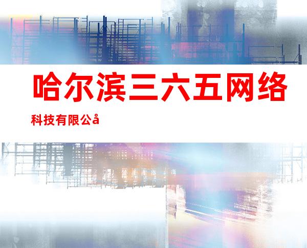 哈尔滨三六五网络科技有限公司