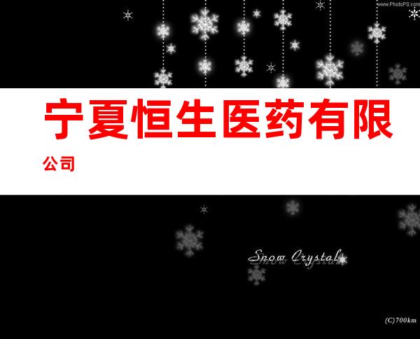 宁夏恒生医药有限公司