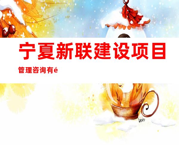宁夏新联建设项目管理咨询有限公司