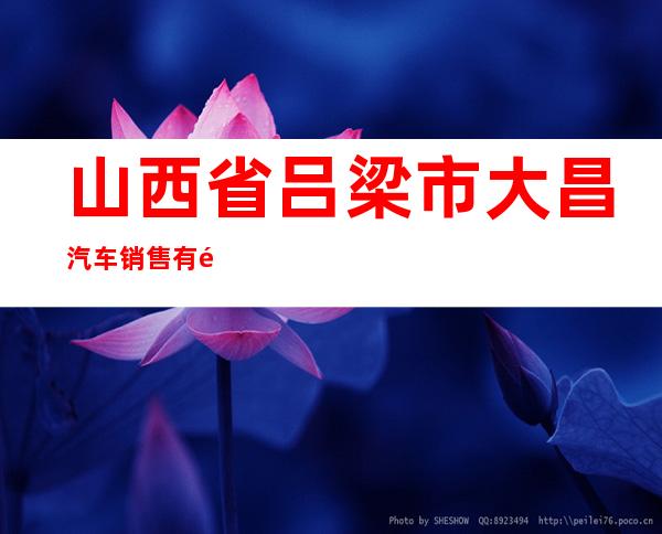 山西省吕梁市大昌汽车销售有限公司
