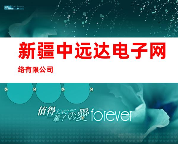 新疆中远达电子网络有限公司