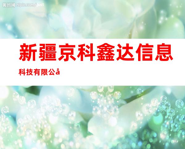 新疆京科鑫达信息科技有限公司