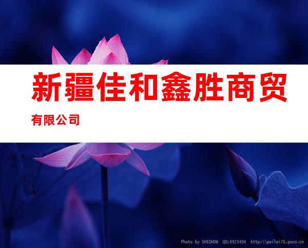 新疆佳和鑫胜商贸有限公司