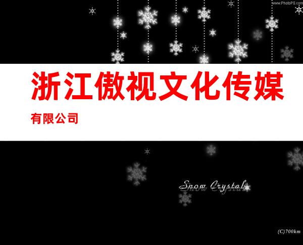 浙江傲视文化传媒有限公司