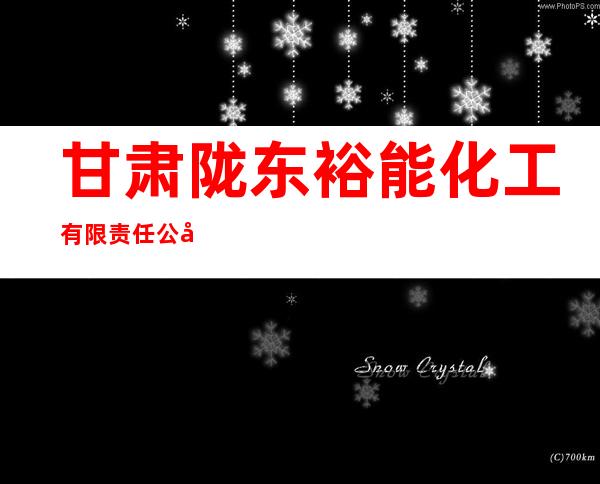 甘肃陇东裕能化工有限责任公司
