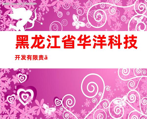 黑龙江省华洋科技开发有限责任公司