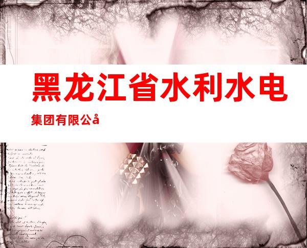 黑龙江省水利水电集团有限公司